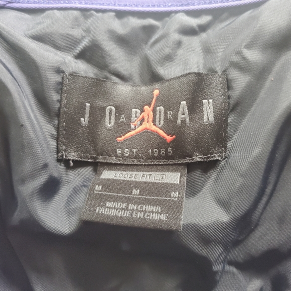 Nike Womens Air Jordan Snap up Jacket medium - Picture 4 of 16